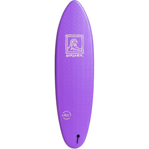 2019 Quiksilver EuroGlass Discuta Softboard 6'6 "tabla de surf Kana Purple EGLSOFTD66